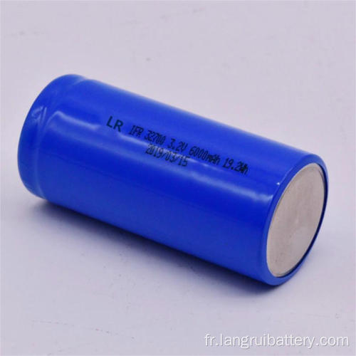 3.2V 6AH 32700 LifePO4 Battery Cell